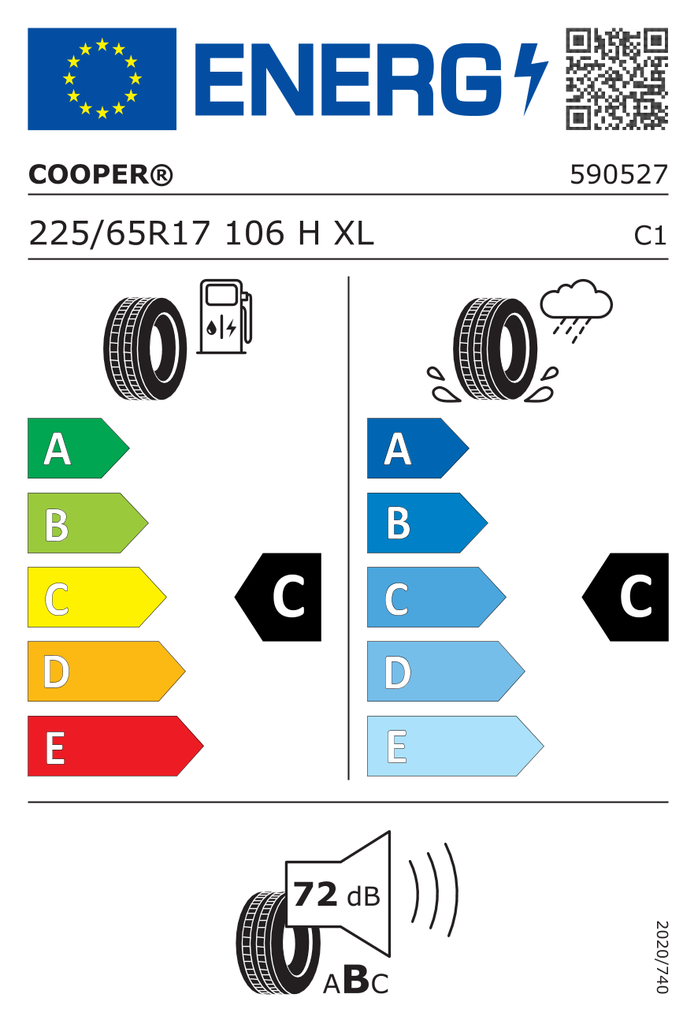 Cooper Discoverer ATT 225/65 R17 106H XL