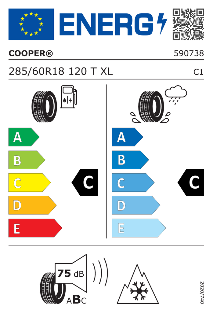 Cooper Discoverer AT3 Sport 2 - 285/60 R18 120T XL