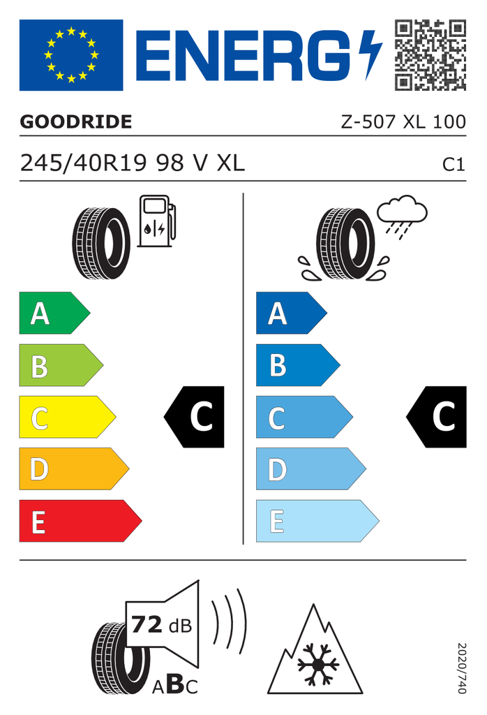 Goodride ZuperSnow Z-507 - 245/40 R19 98V XL