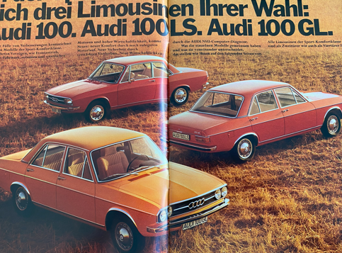 Audi 100/100LS/100GL Magazin (1973)