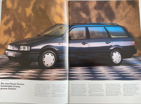 Der neue Passat Variant Magazin (1989)