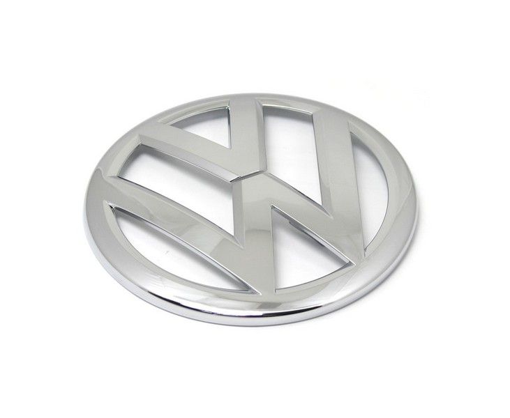 Original VW Emblem vorn Kühlergrill Zeichen Logo chrom