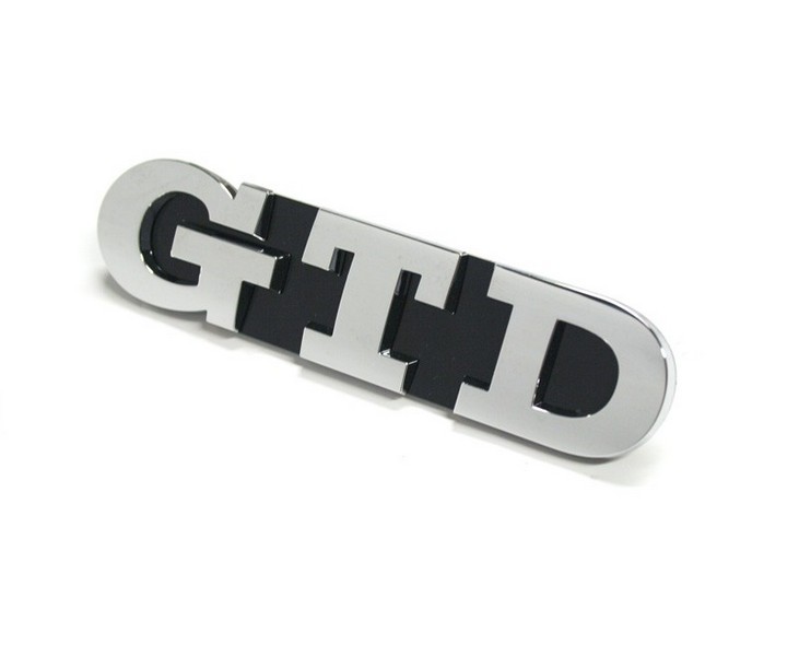 Schriftzug GTD Original VW Golf 6 5K Emblem Chrom Zeichen Kühlergrill