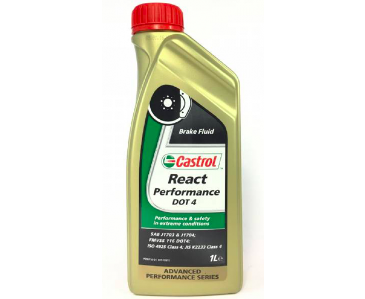 Castrol REACT Performance DOT 4 1L