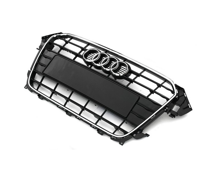 Original Audi A4 (B8 8K) S-Line Kühlergrill Facelift Exterieur Grill schwarz glänzend