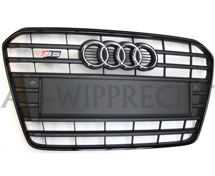 S5 Kühlergrill (Audi A5 Facelift) schwarz, Original Tuning