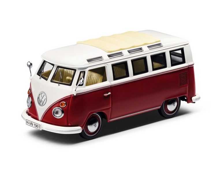 Modellauto Original VW Bus 1:43 &amp;quot;Samba Bus&amp;quot; Spielzeug Klassik