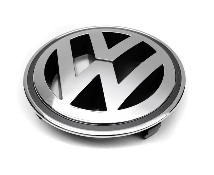 VW Zeichen Emblem Kühlergrill 150mm (Golf V Jetta Passat)