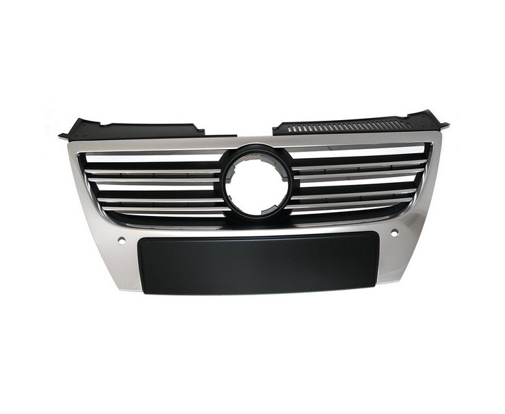 Original VW Passat (B6 3C) R-Line Kühlergrill Tuning PDC Aluminium Grill