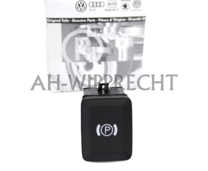 Original VW Passat 3C CC Parkbremse Schalter Bremse Handbremse Parkbremsschalter