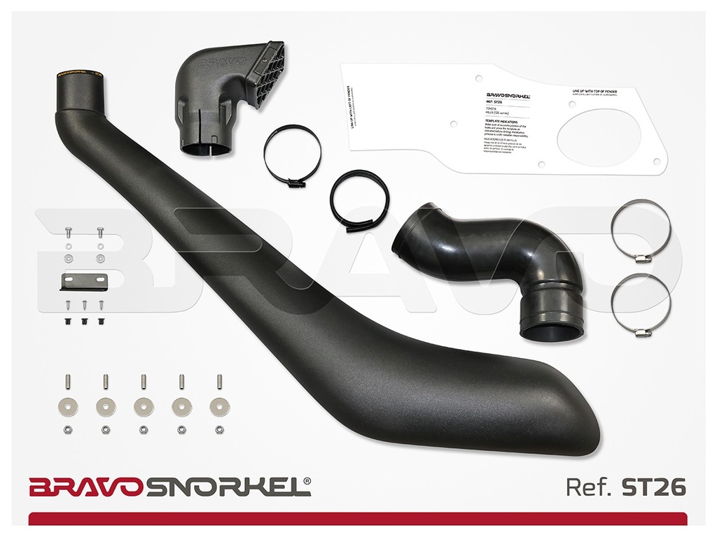 BRAVO SNORKEL Toyo Hilux 126